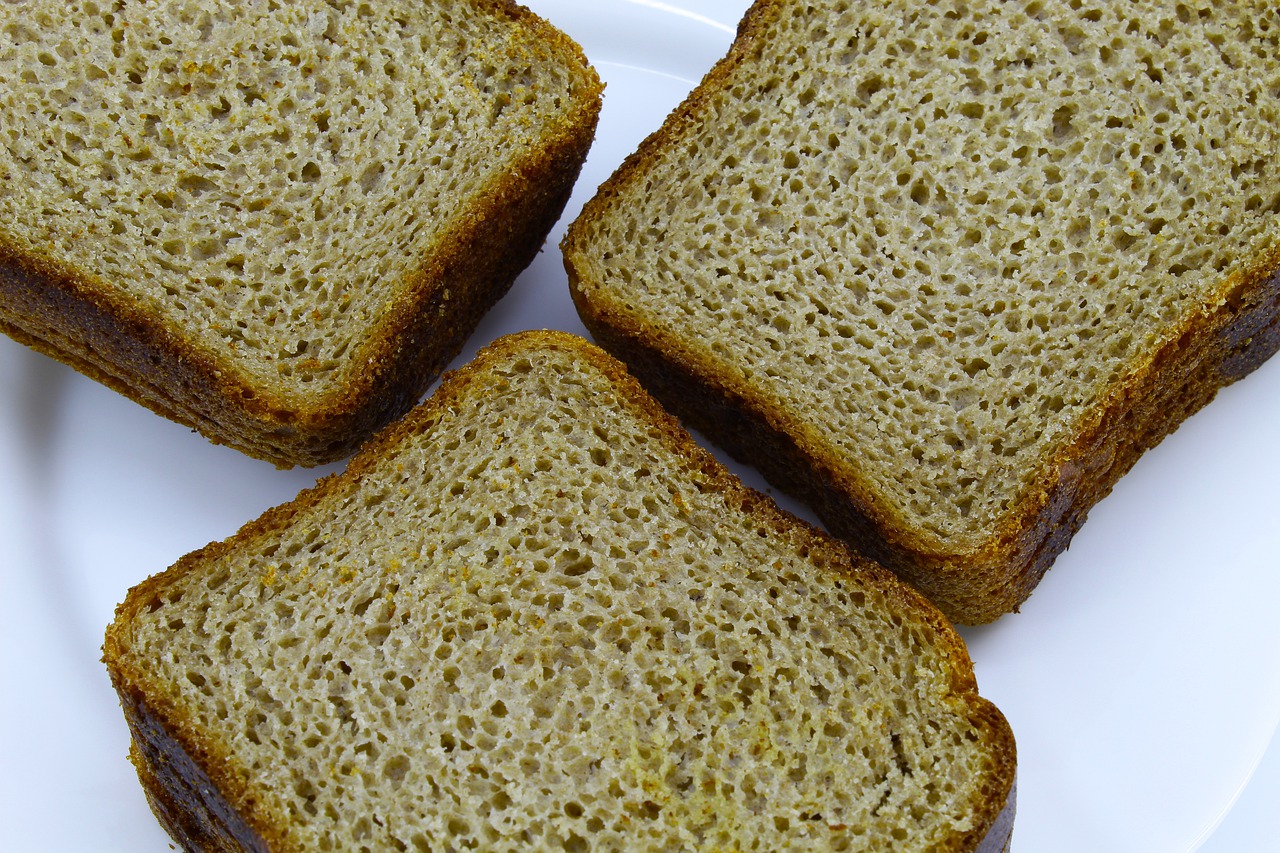 bread  black  flour free photo