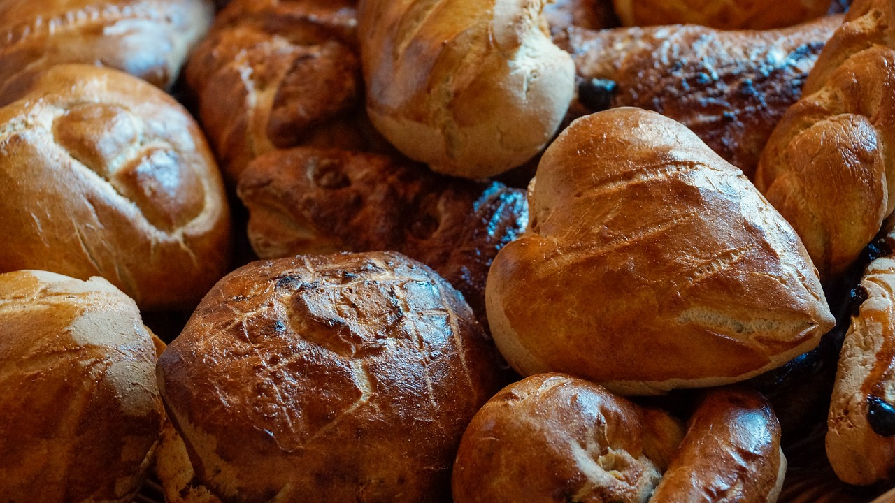 bread roll food free photo