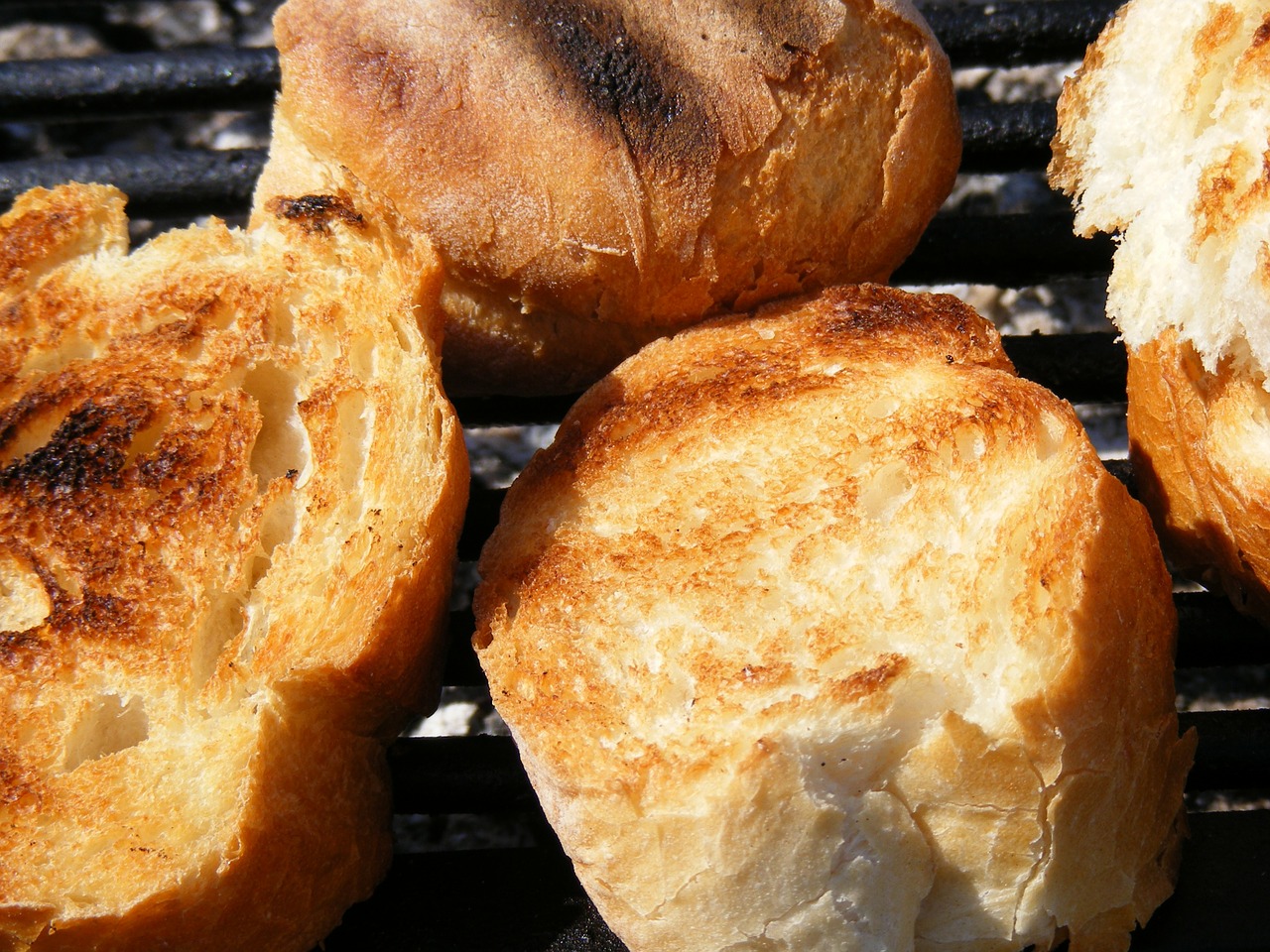 bread crispy grill free photo