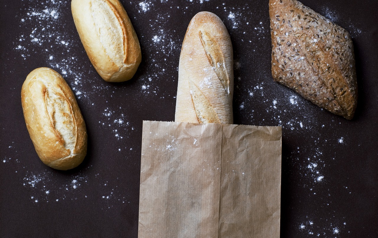 bread baguette bakery free photo