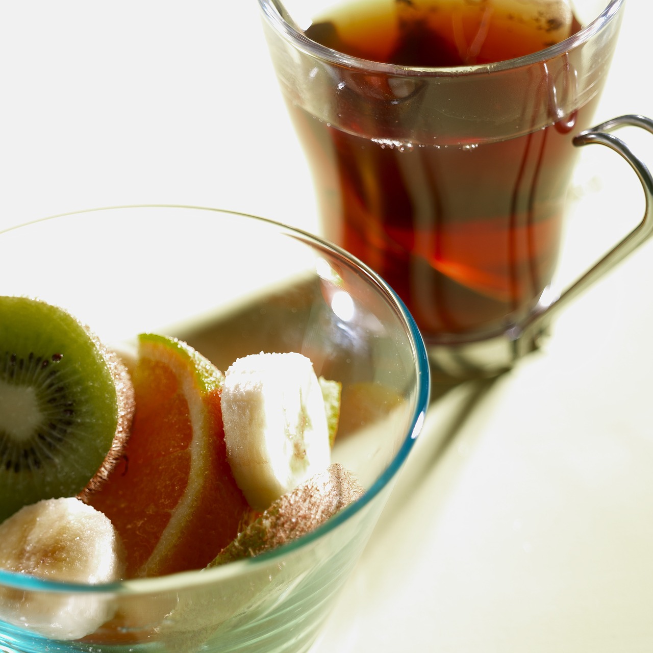 breakfast tea fruit free photo