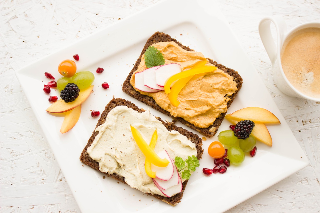 breakfast healthy colorful free photo