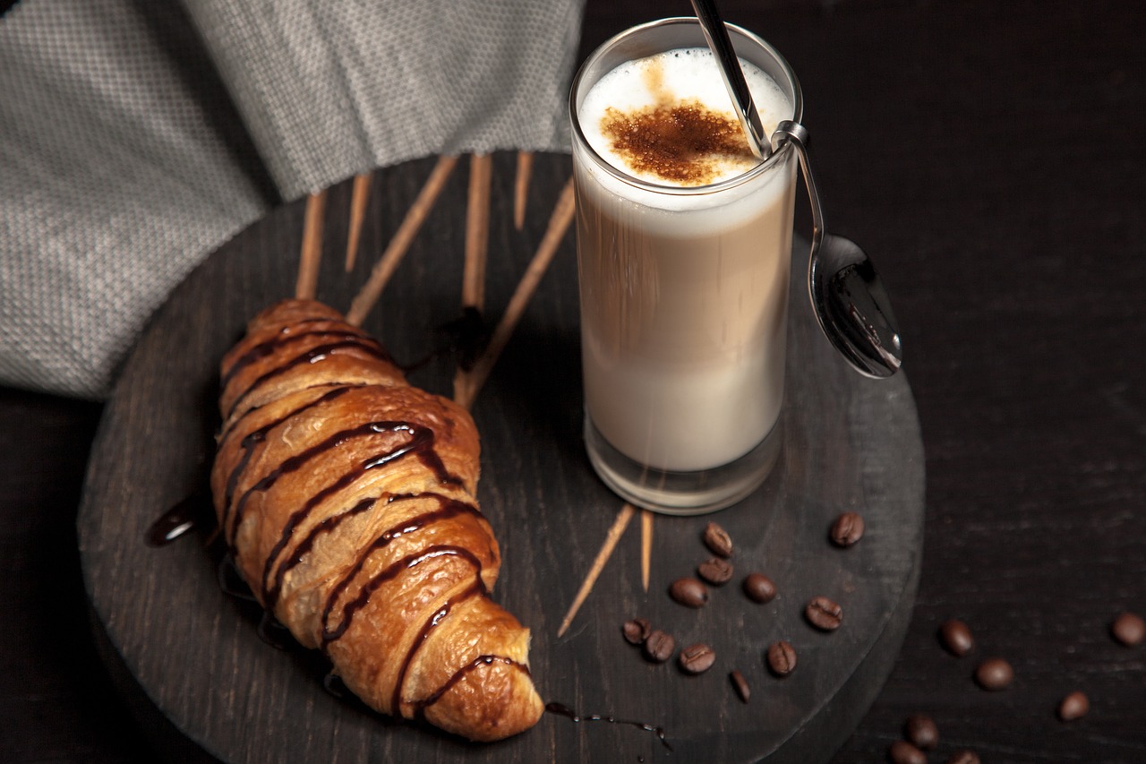breakfast caffeine cappuccino free photo