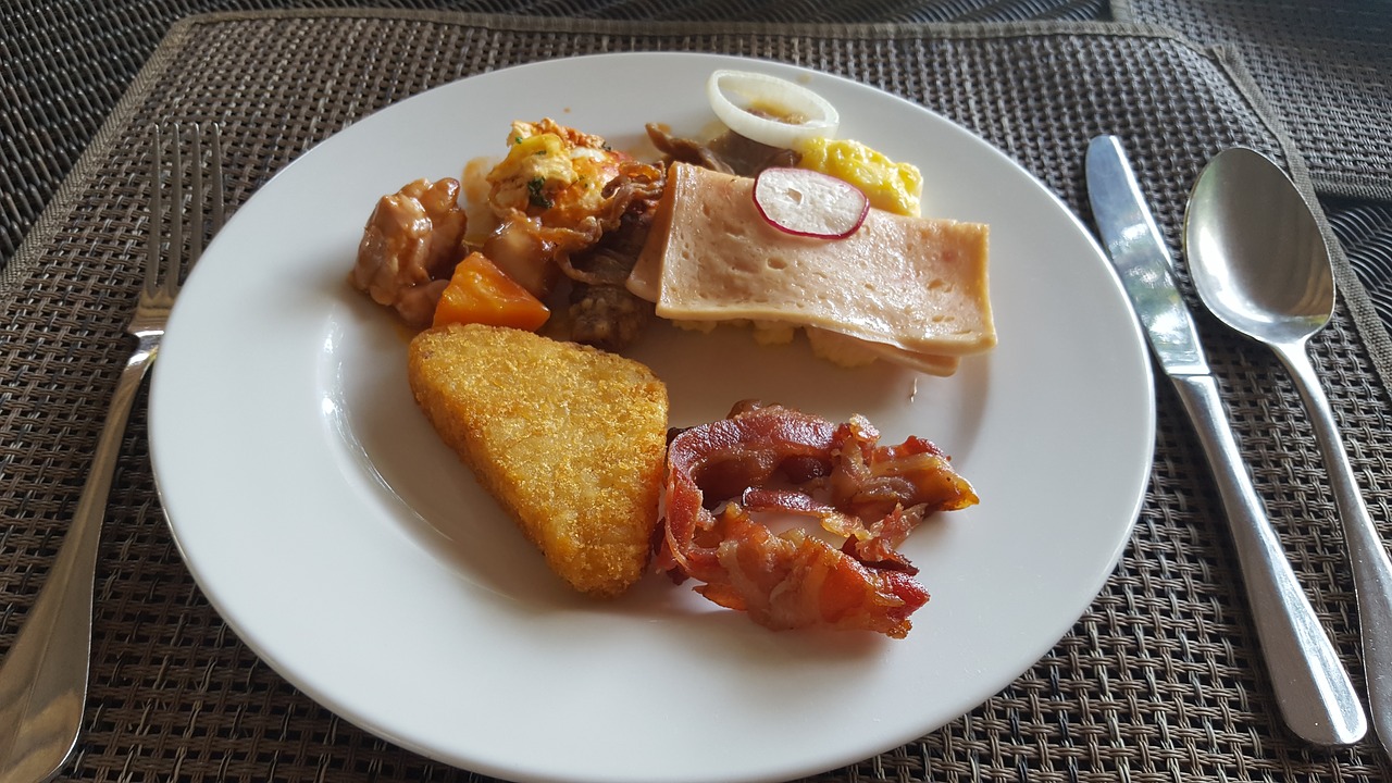 breakfast hotel resort free photo