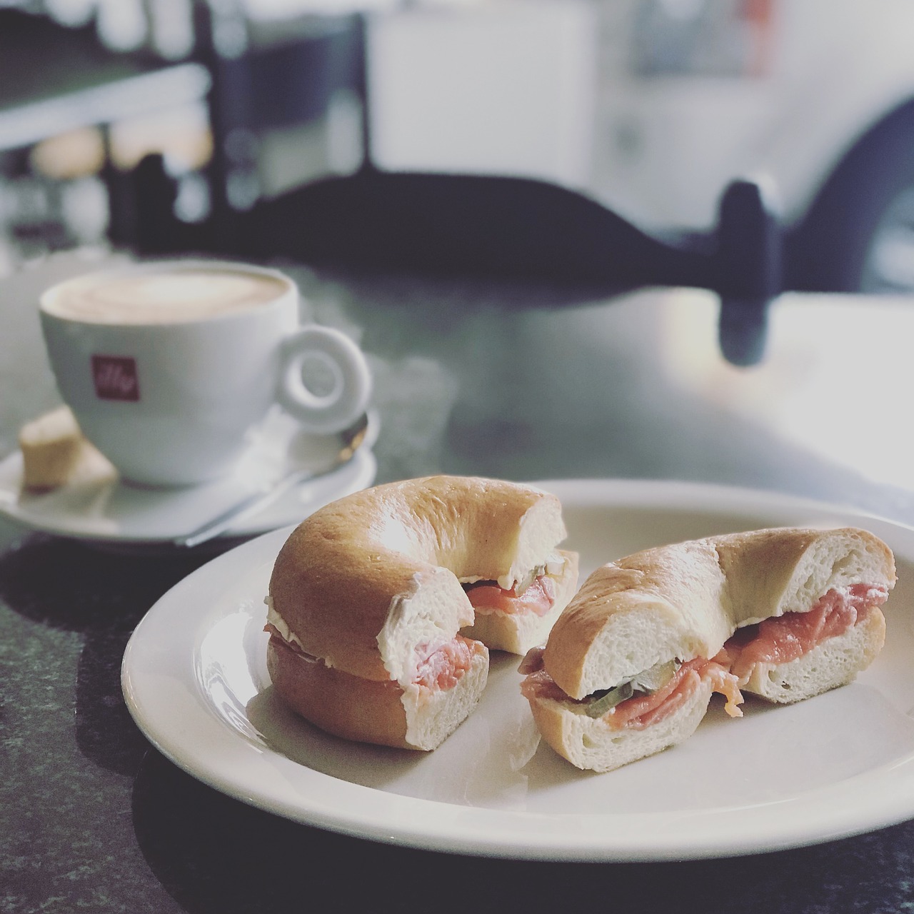 breakfast  coffee  cappuccino free photo