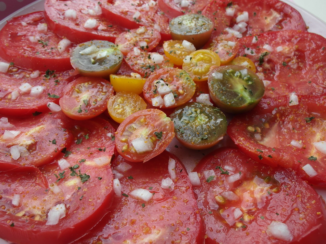 breakfast  tomatoes  onion free photo