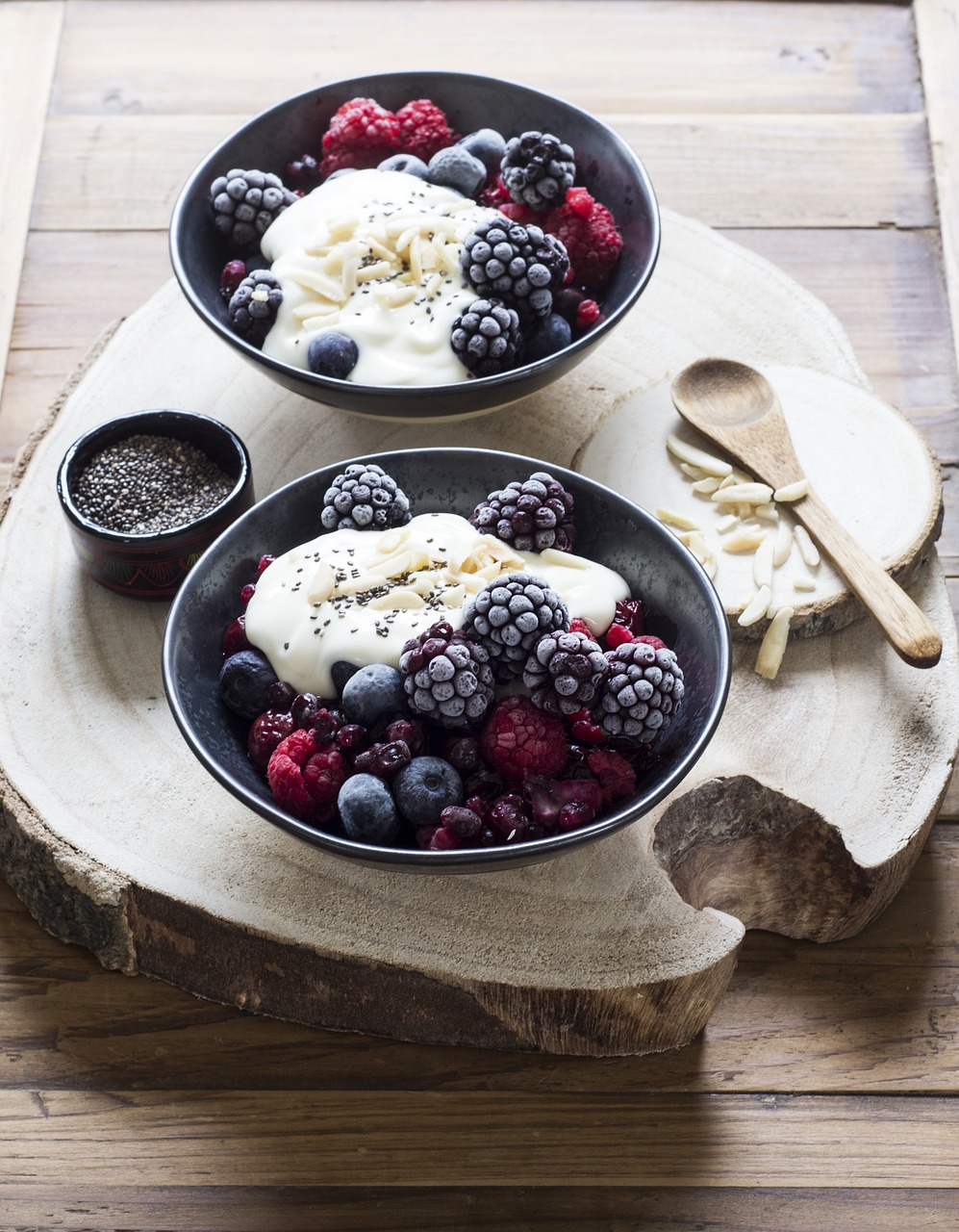 breakfast  yogurt  fruit free photo