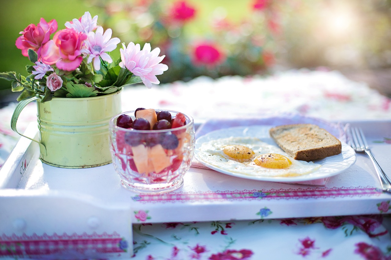 breakfast fried eggs meal free photo