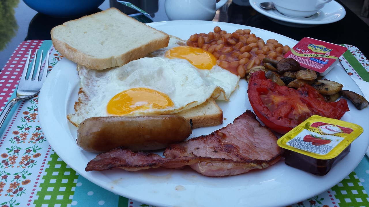 breakfast full english breakfast english free photo