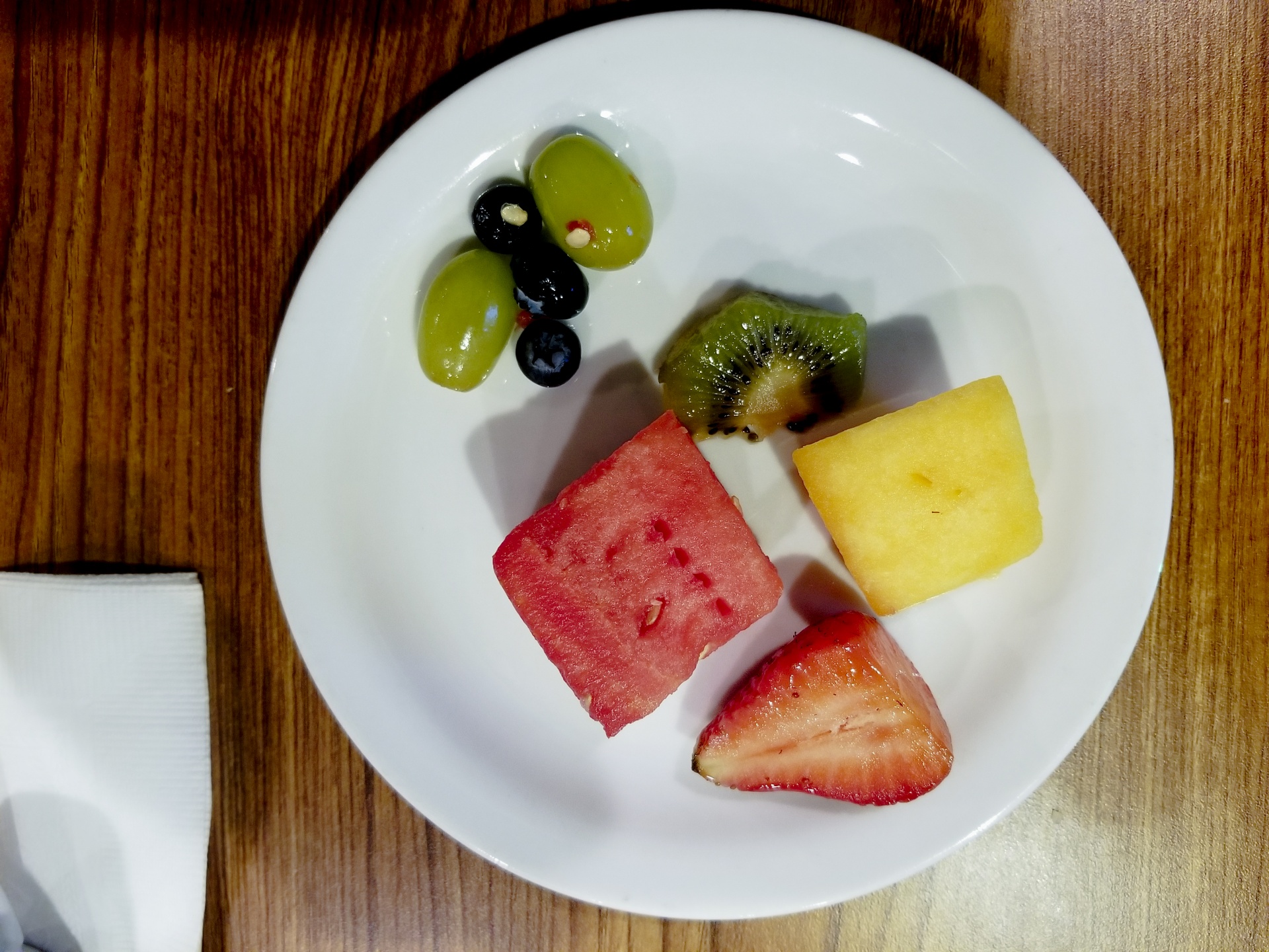 fruits breakfast plate free photo