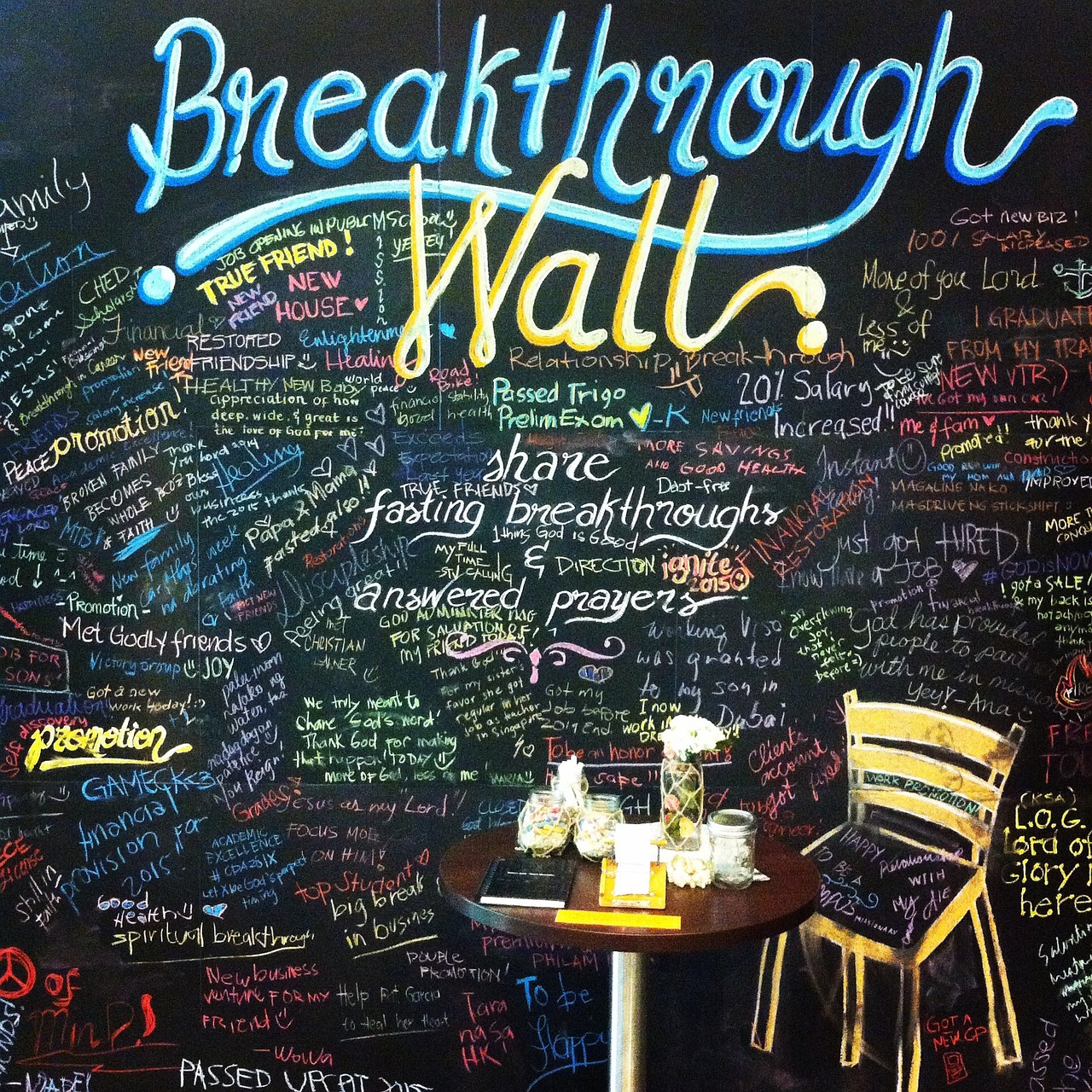 breakthrough wall prayer free photo