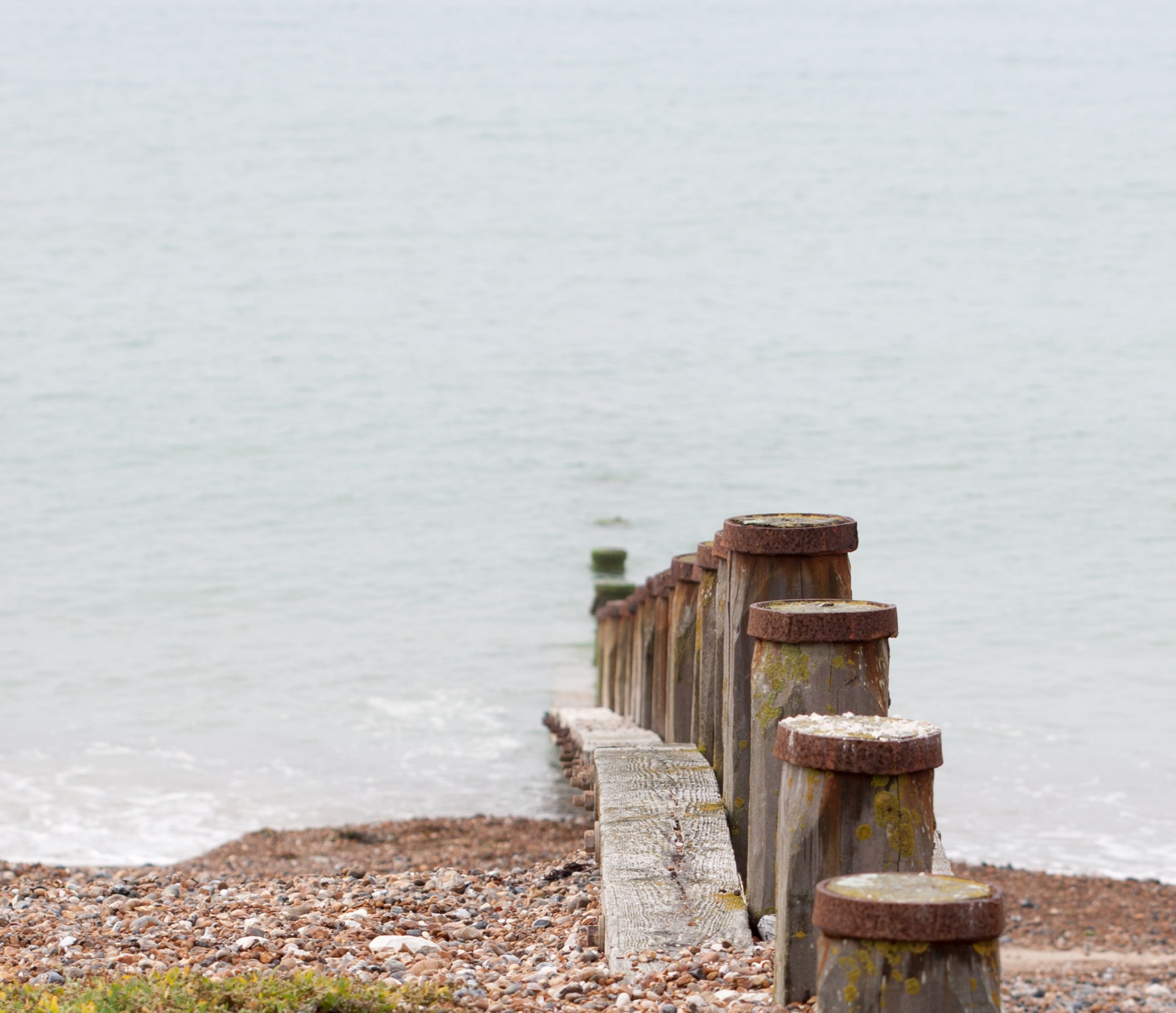 breakwater ocean sea free photo