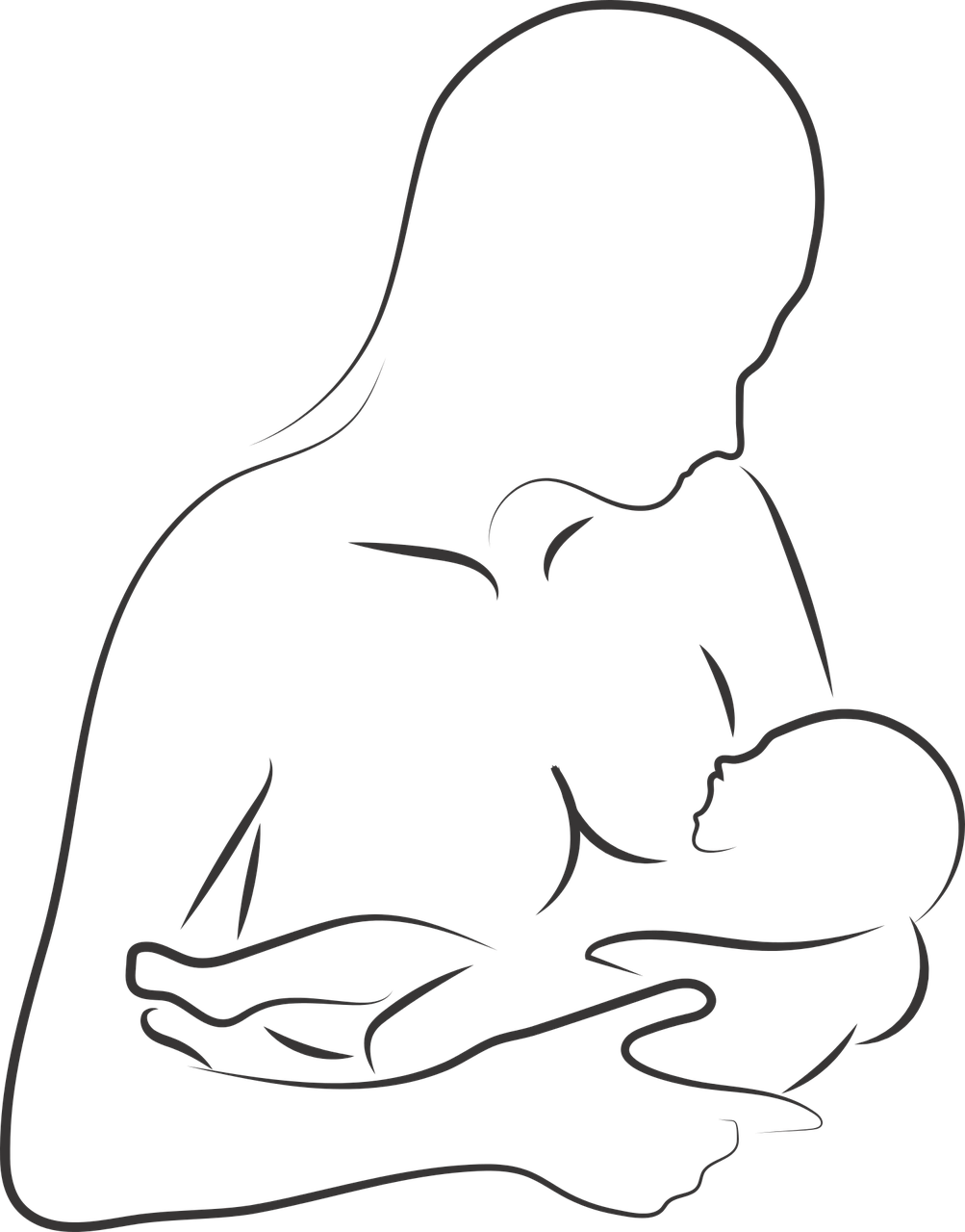 breastfeeding mother and child baby free photo