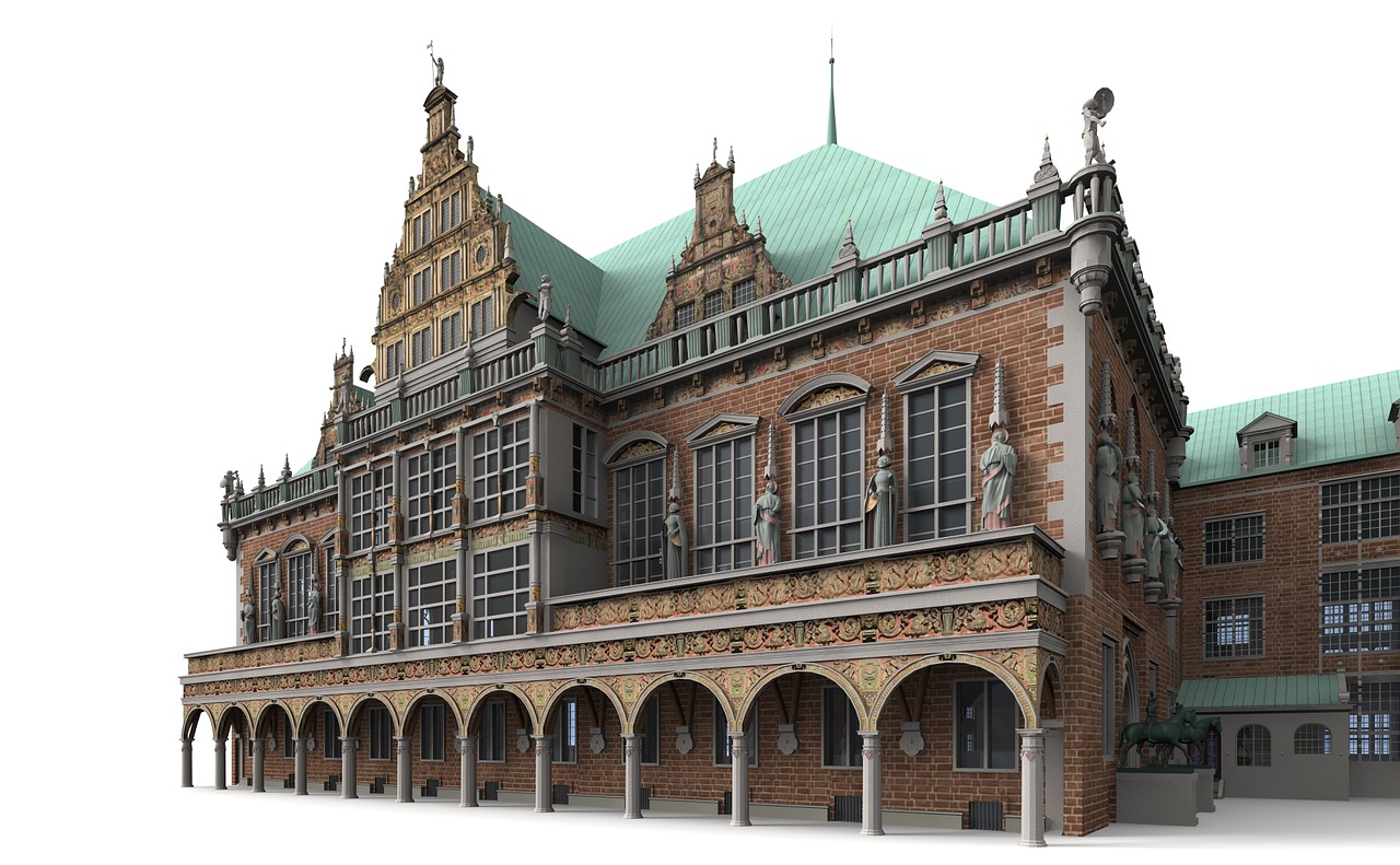 bremen town hall dome free photo