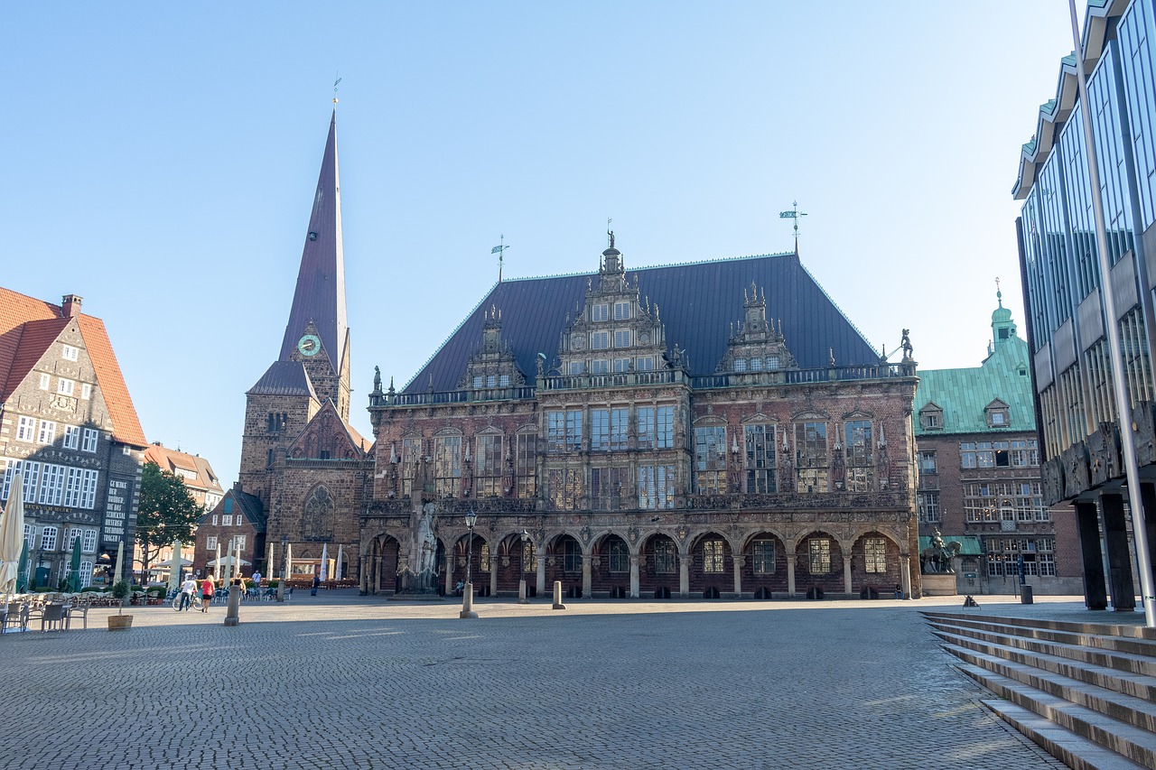 bremen  town hall  places of interest free photo