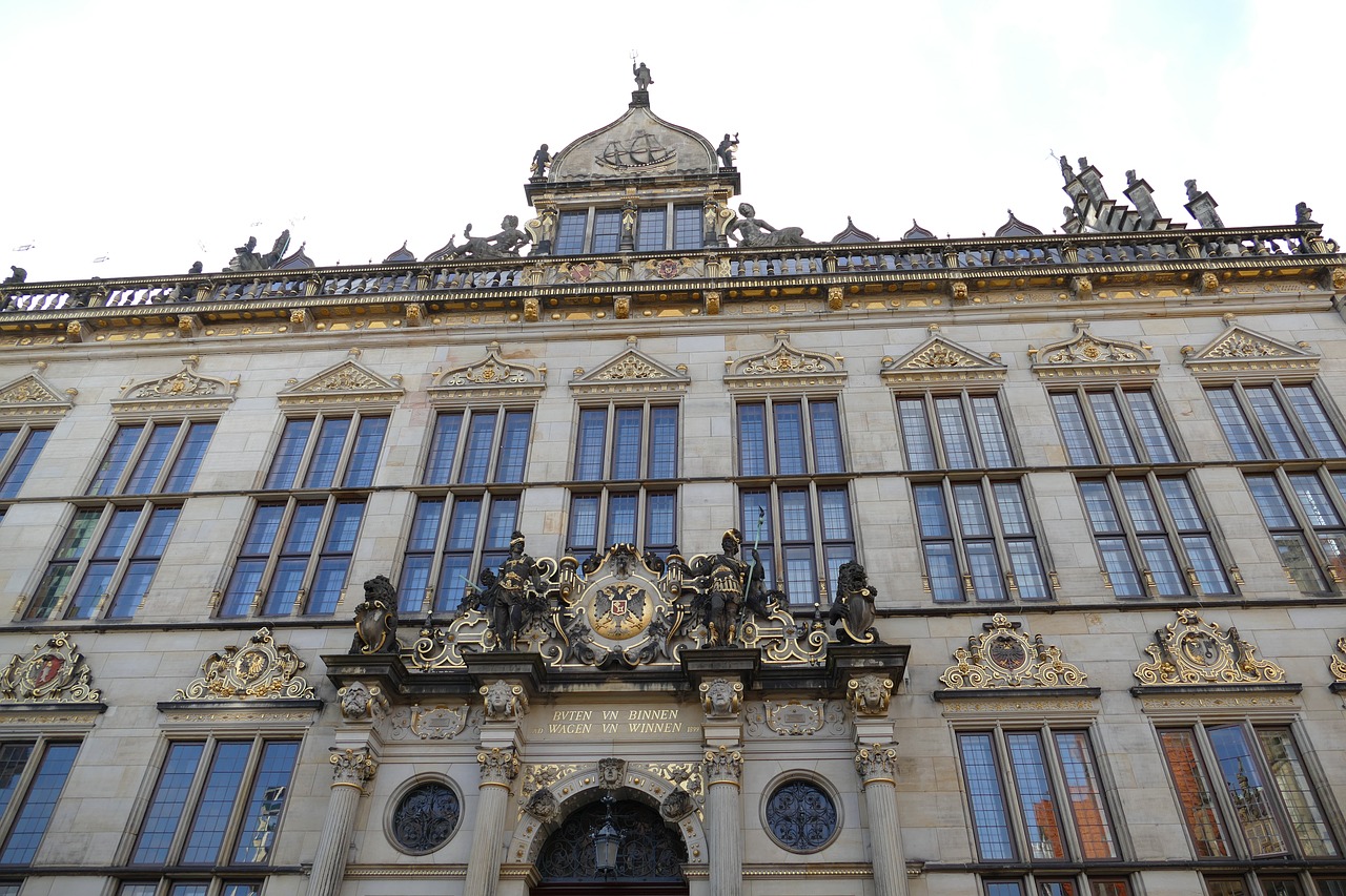 bremen  hanseatic city  market free photo