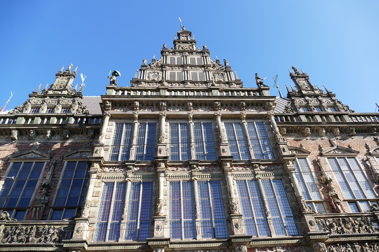 bremen  town hall  historically free photo