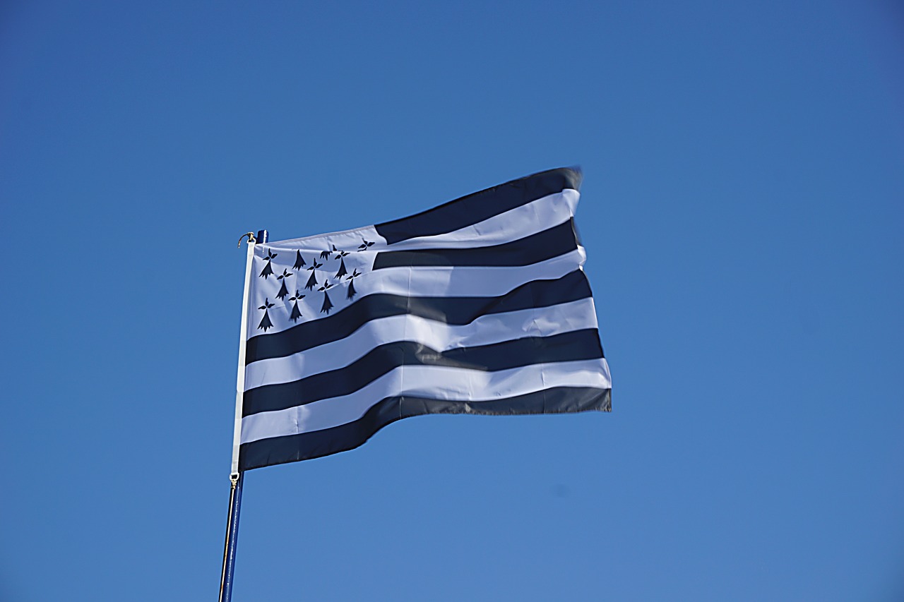breton flag banner free photo