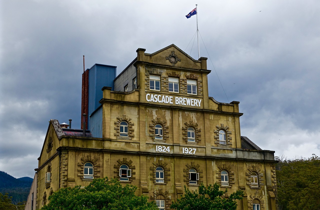 brewery hobart building free photo