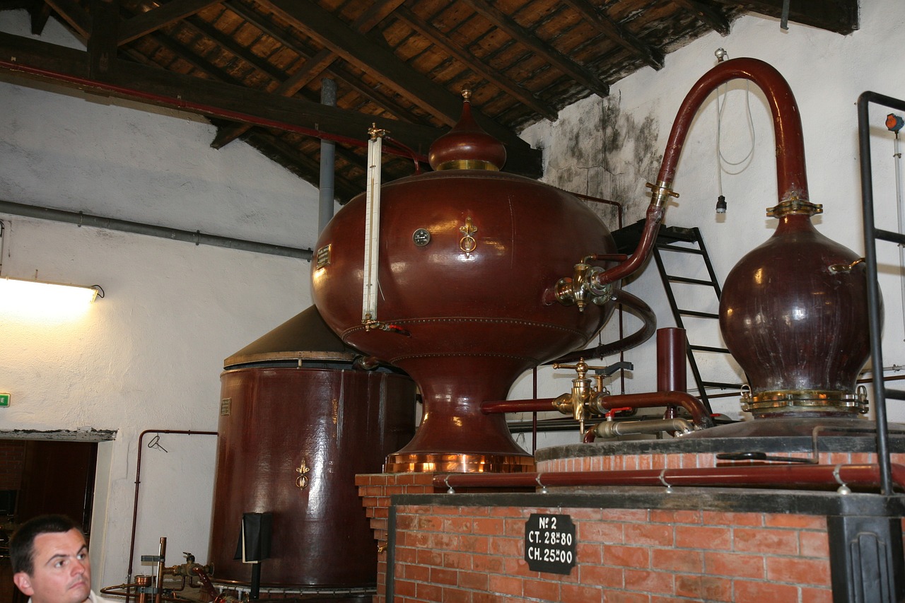 brewery cognac equipment free photo