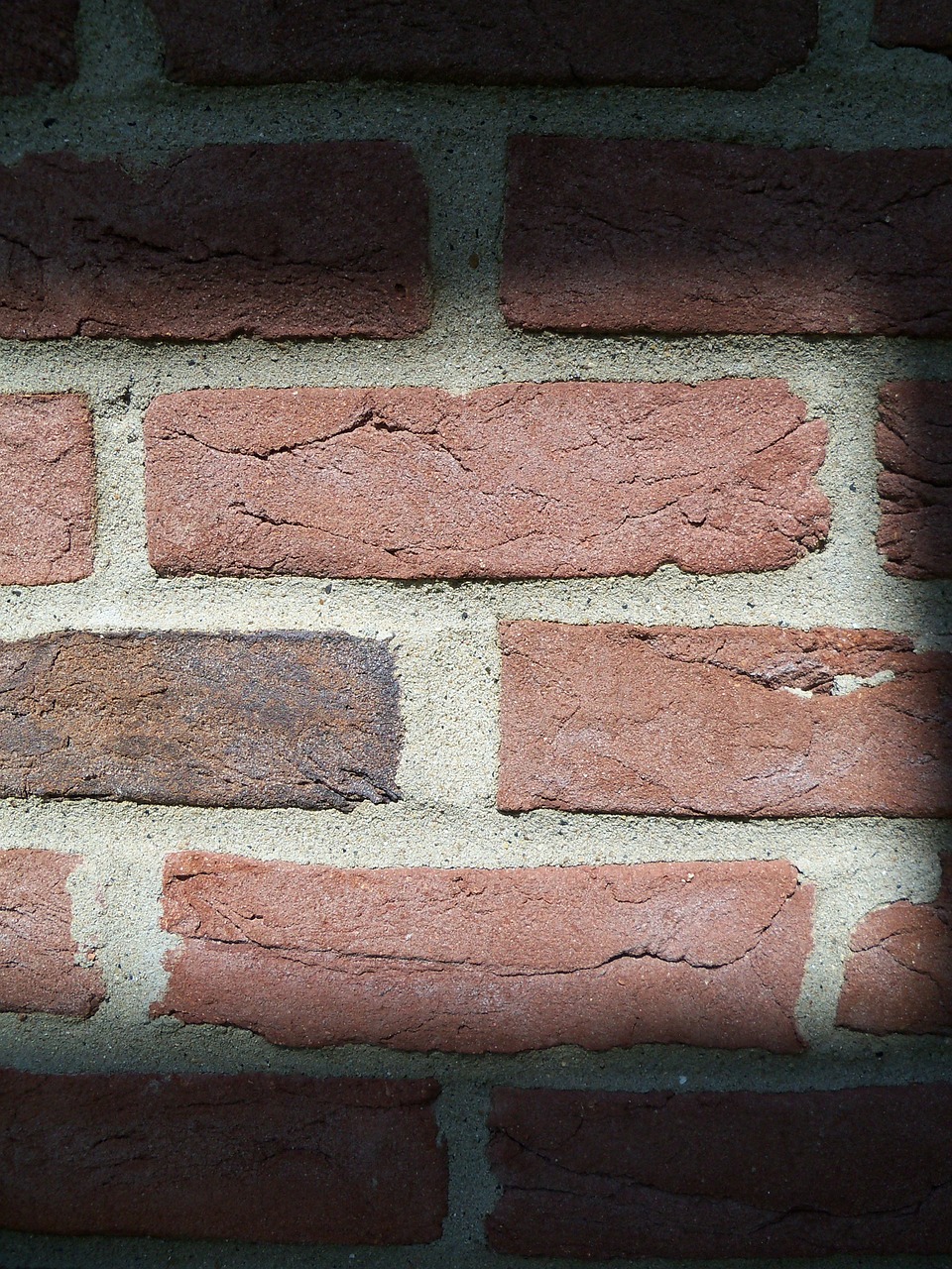 brick shadow wall free photo