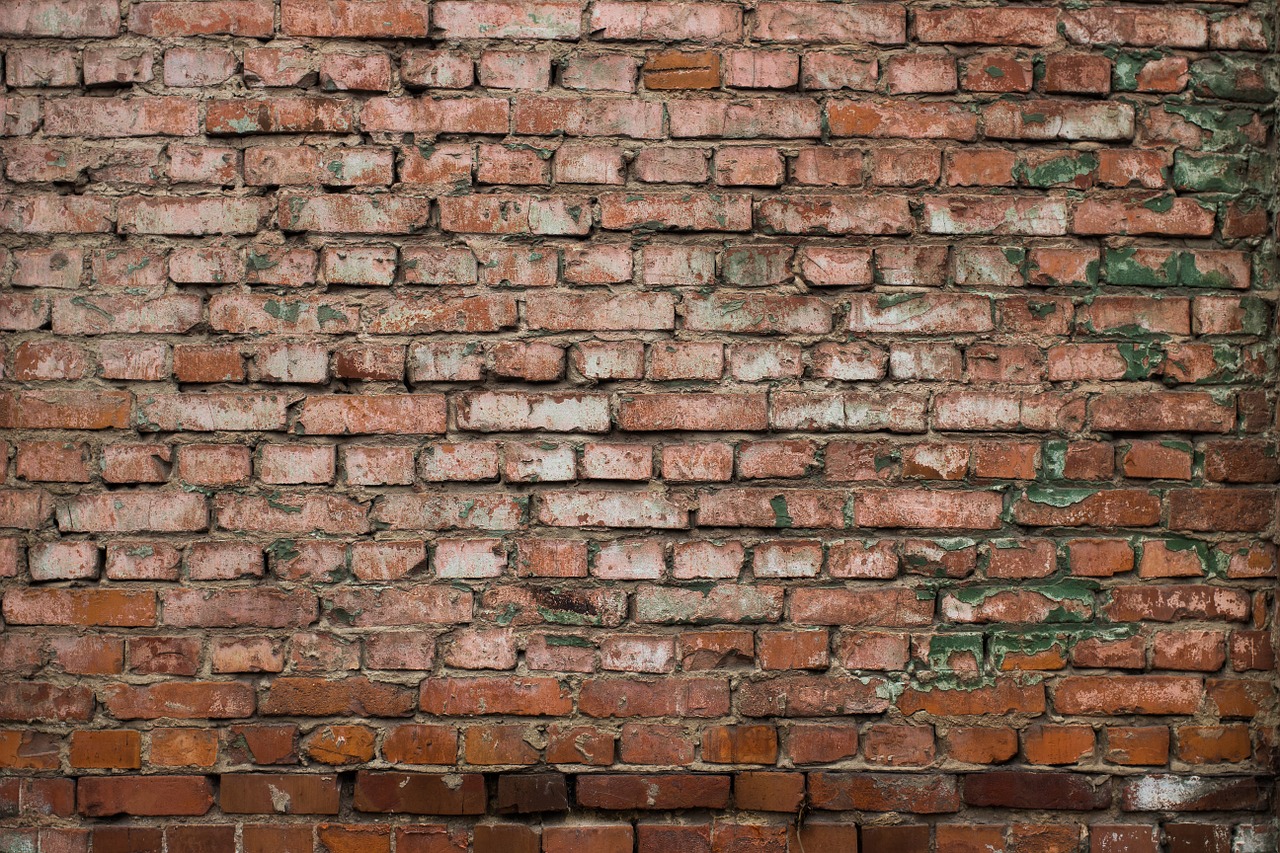 brick wall architecture free photo