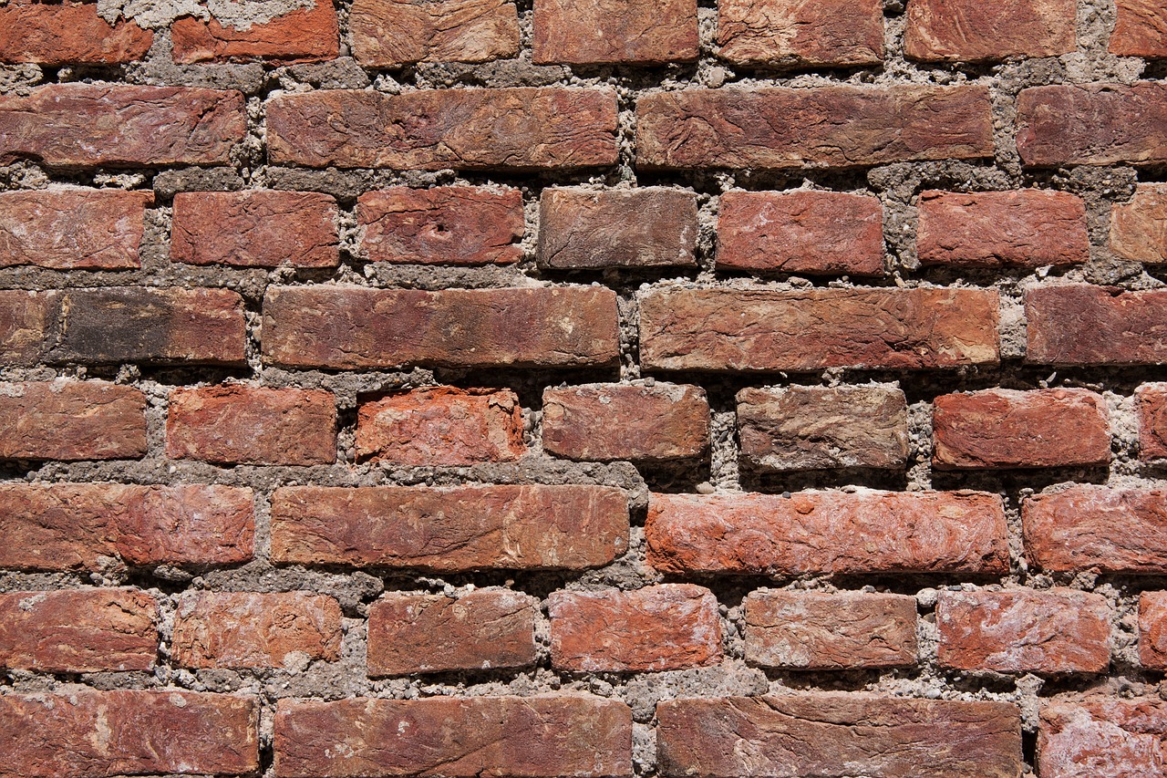 brick aging architecture free photo