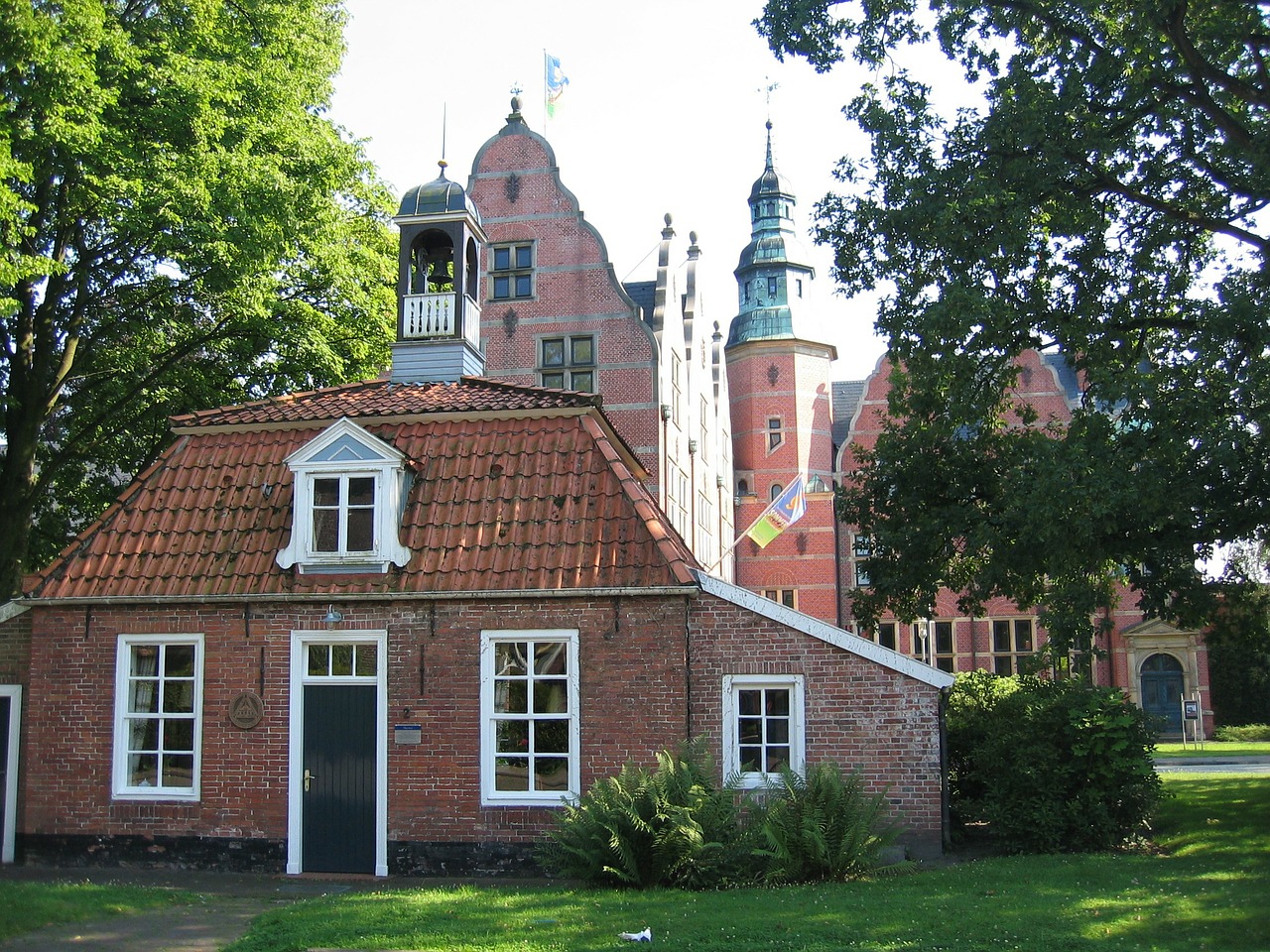 brick building home free photo