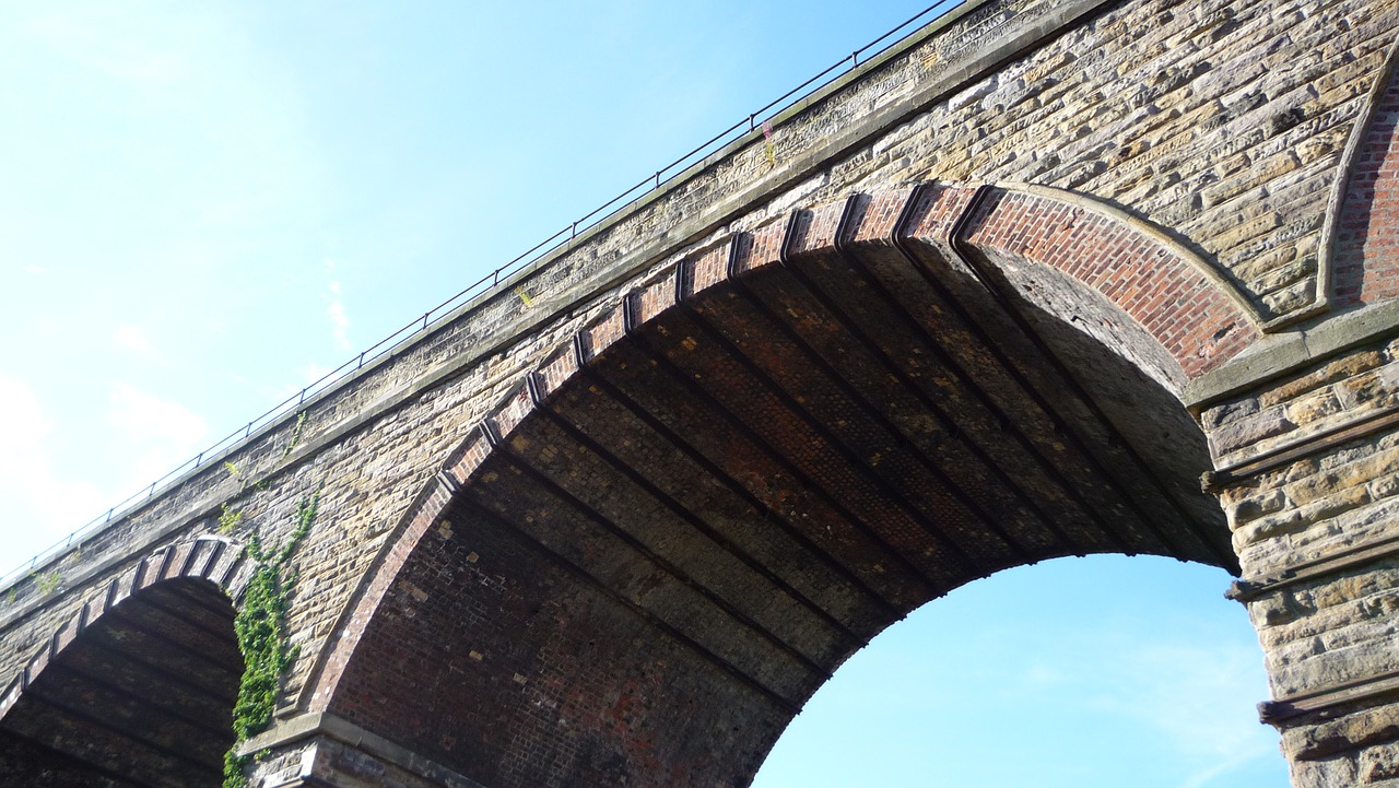 brick bridge architecture free photo