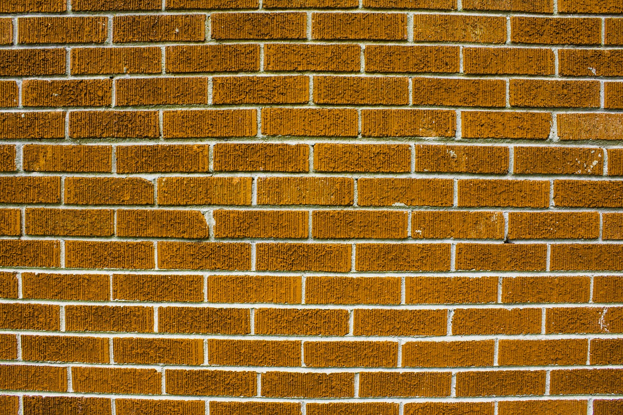 brick wall abandoned free photo