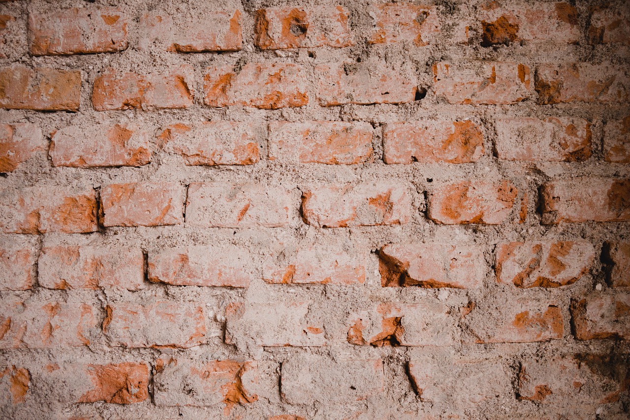 brick texture construction free photo