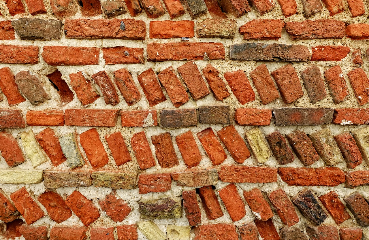 brick wall old free photo