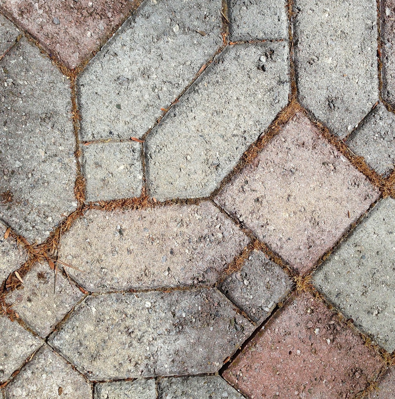 brick floor tiles free photo