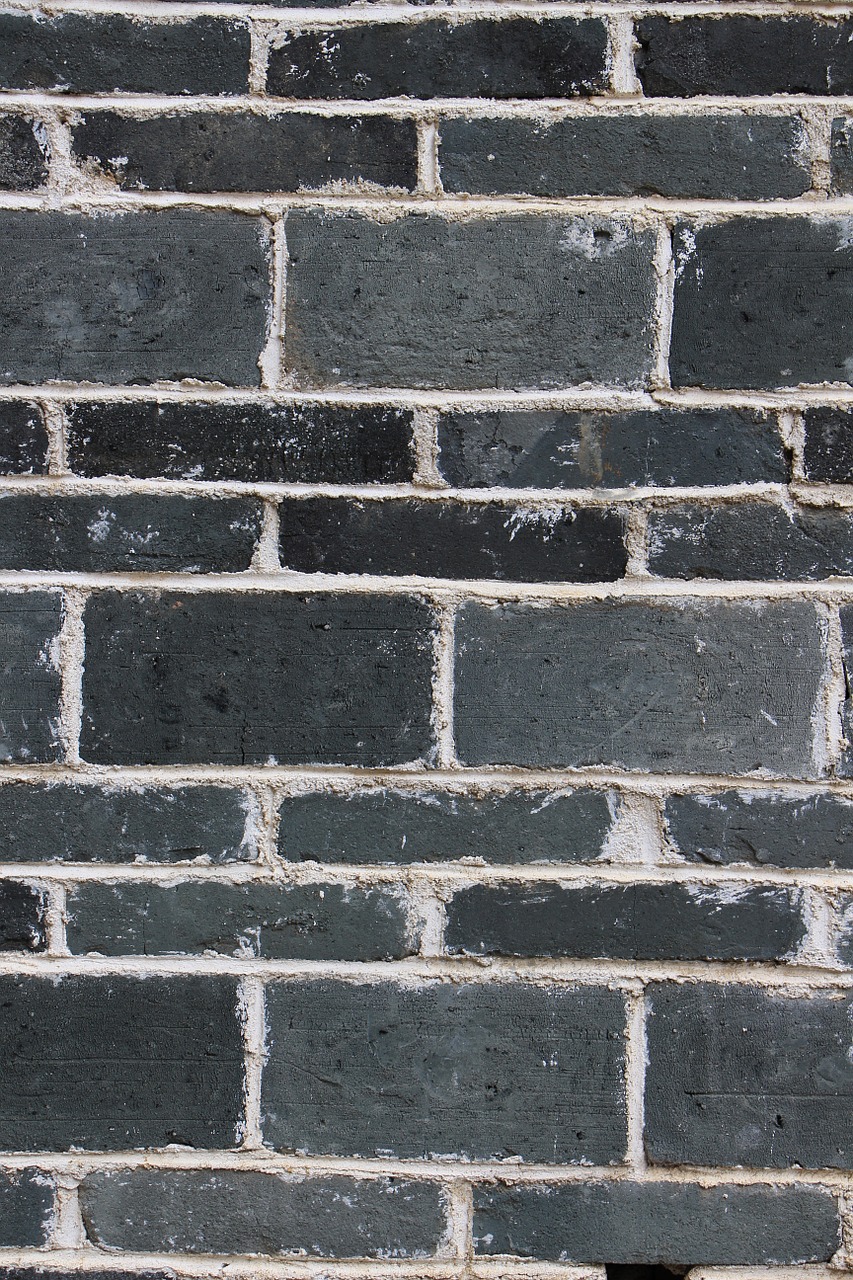 brick wall grain free photo