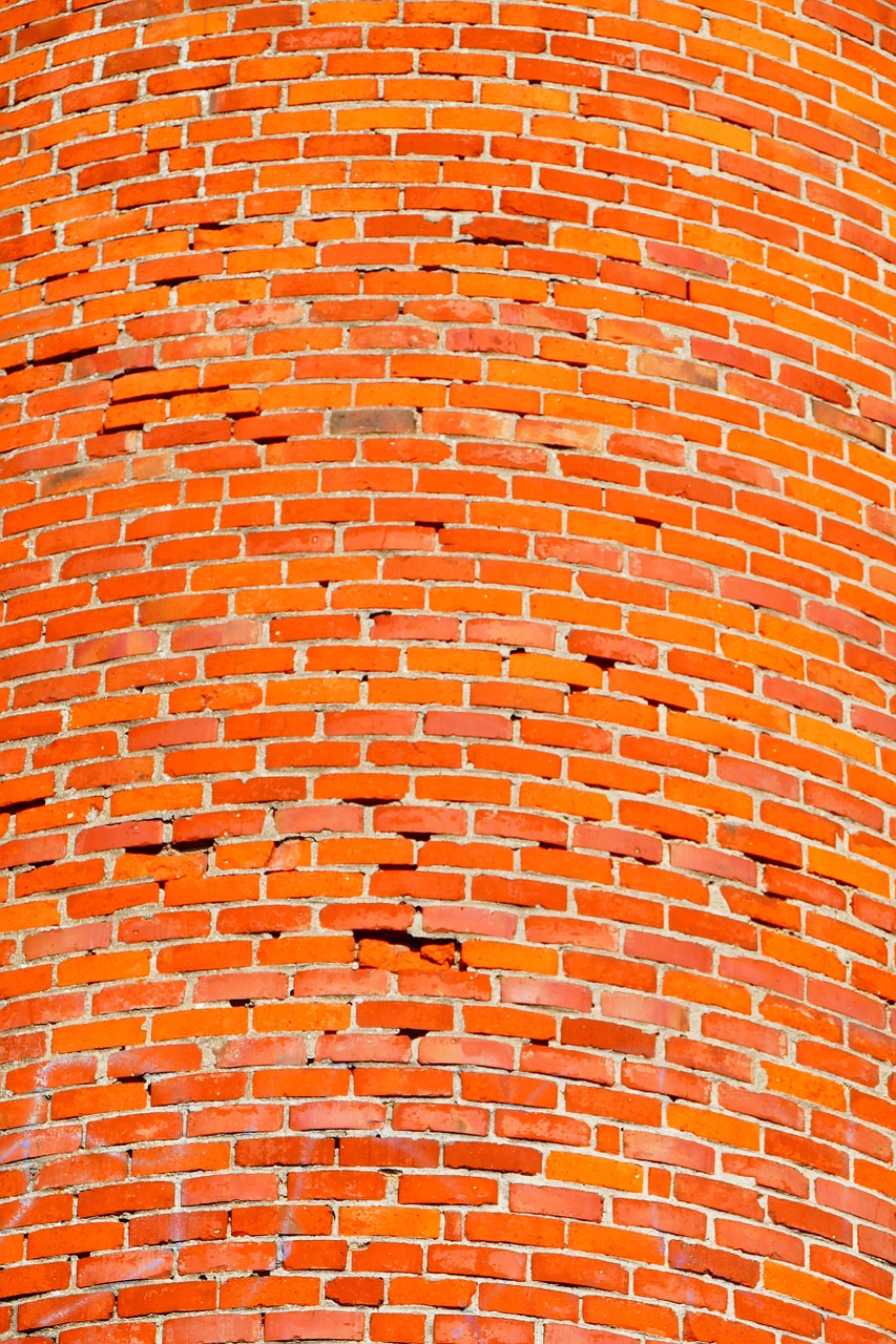 brick red orange free photo