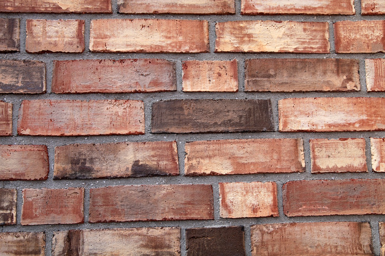 brick red wall free photo