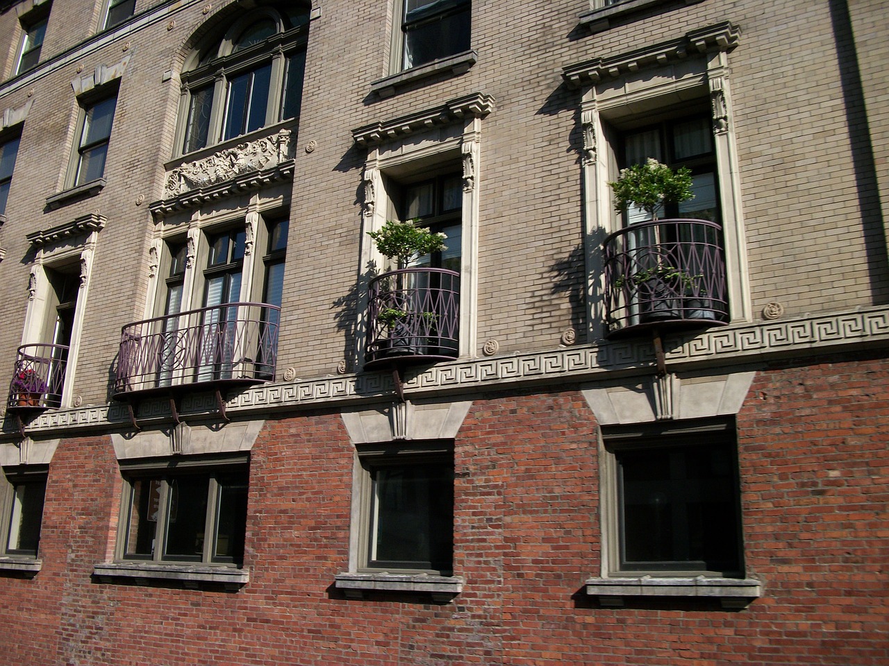 brick window building free photo