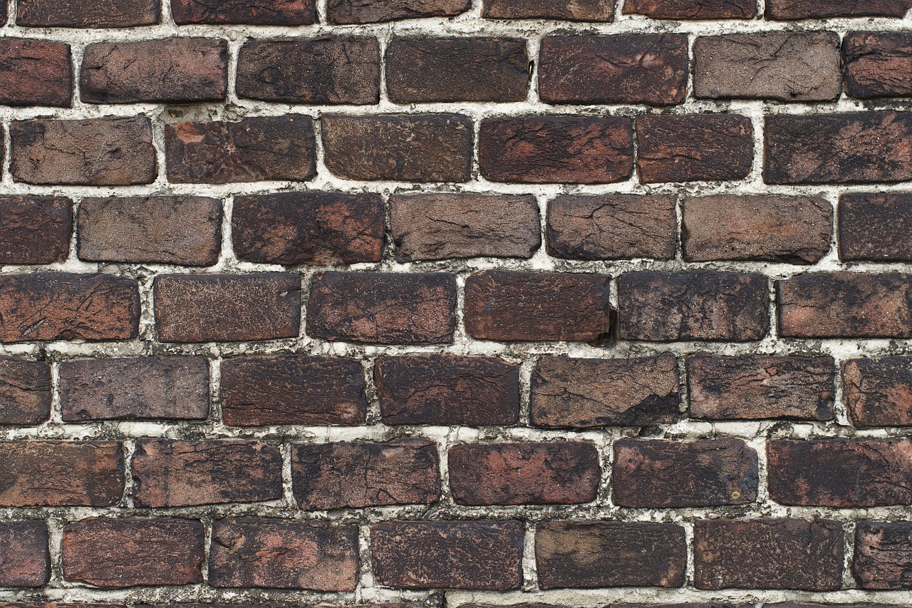 brick wall architecture free photo