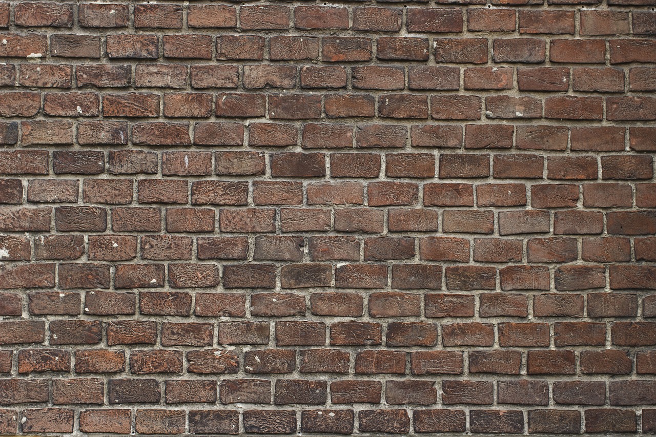 brick wall architecture free photo