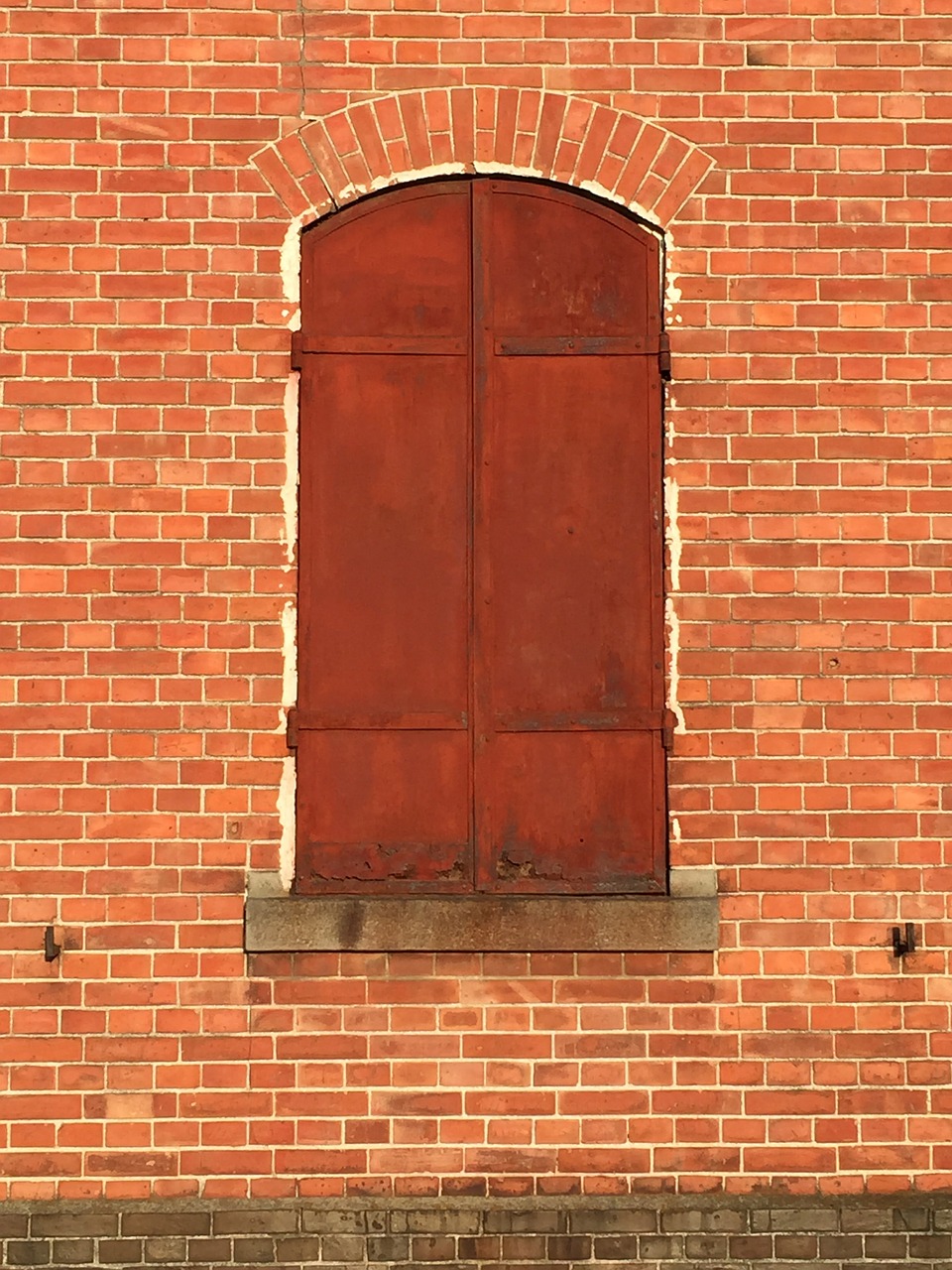 brick red brick warehouse free photo