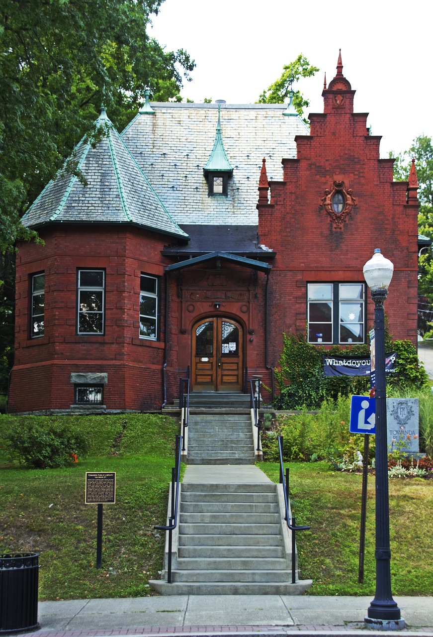 brick building library brick free photo