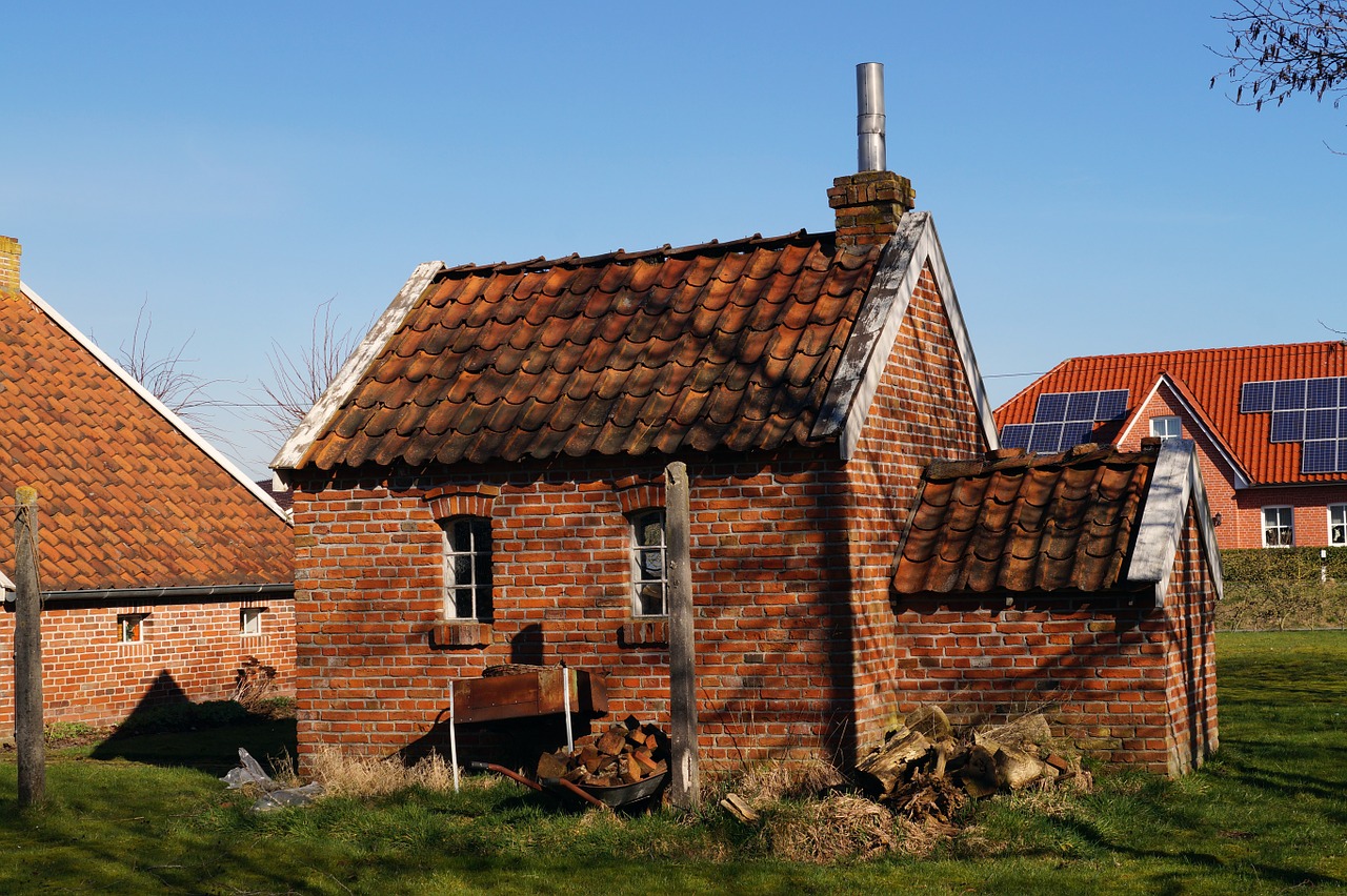 brick hut very old oven free photo