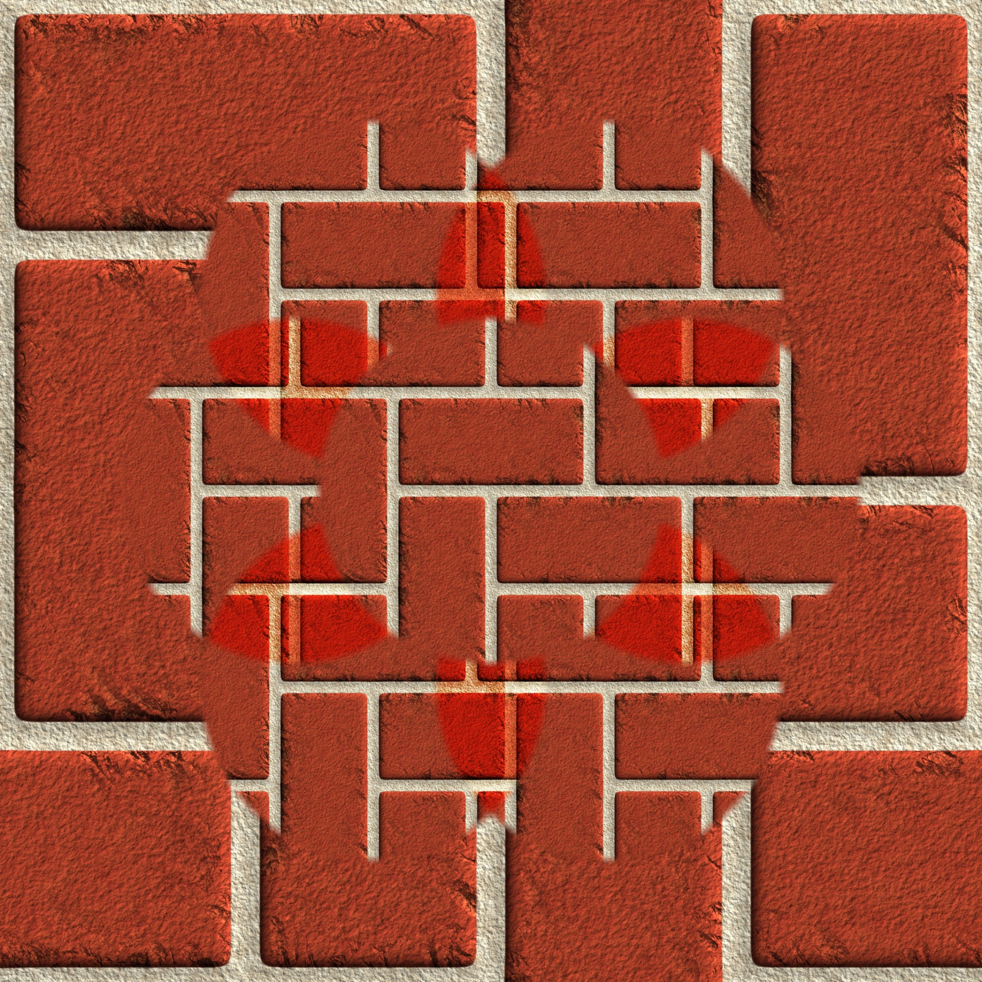 bricks abstract pattern free photo
