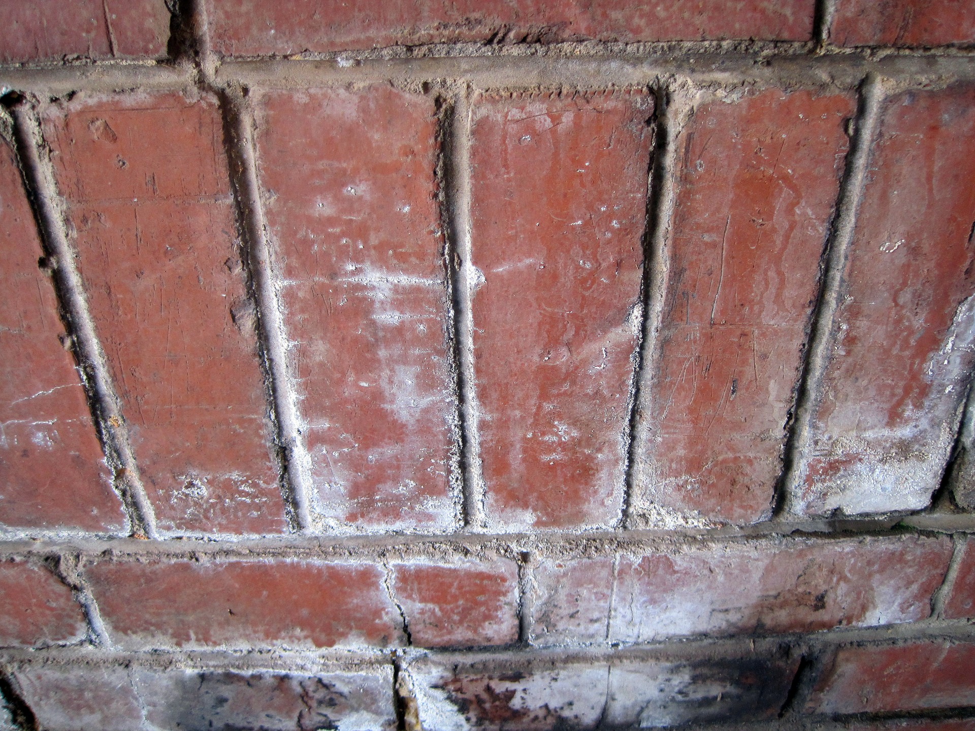 bricks red stains free photo