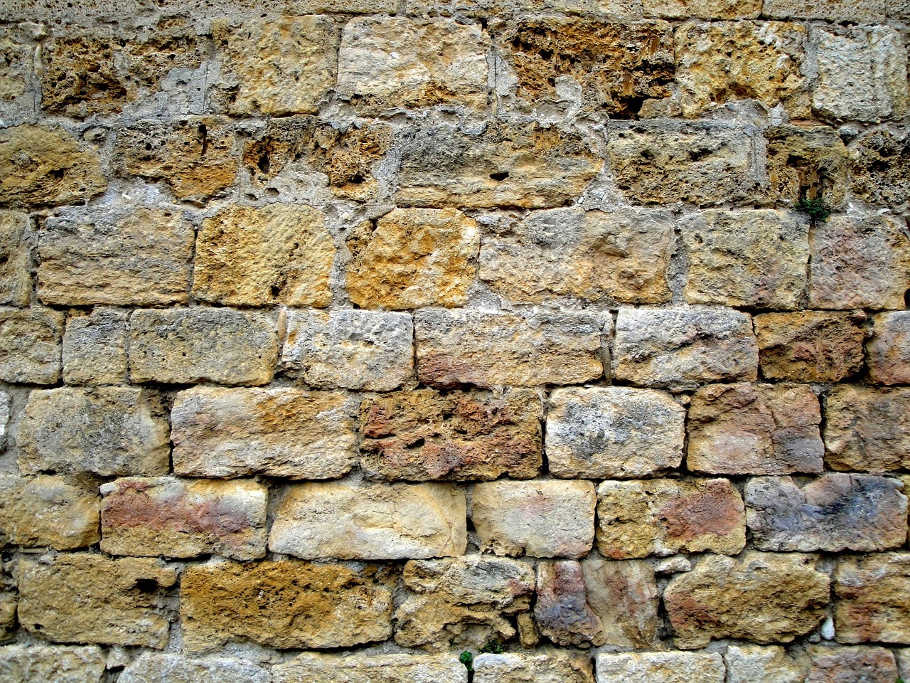 brick wall stone wall background free photo