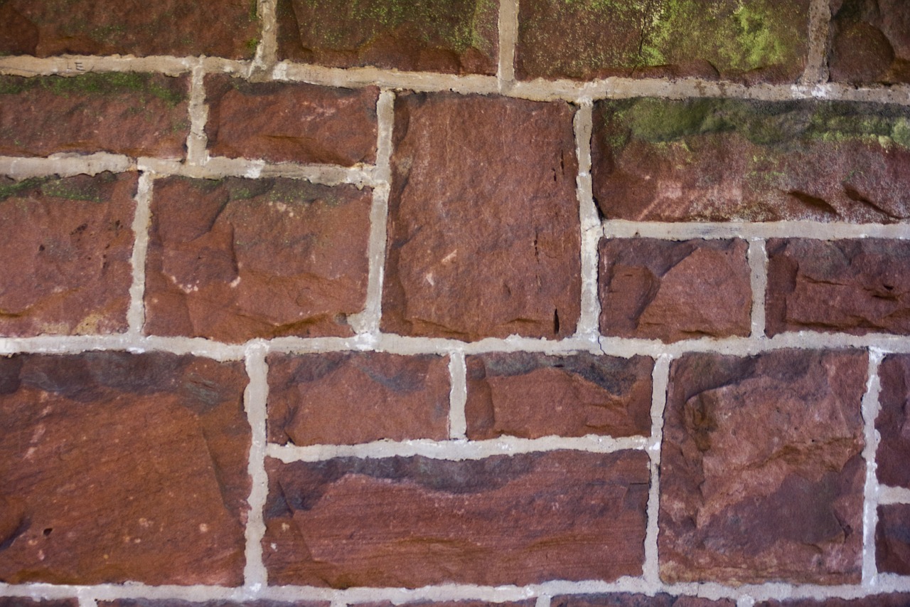 brick wall brick sand stone free photo