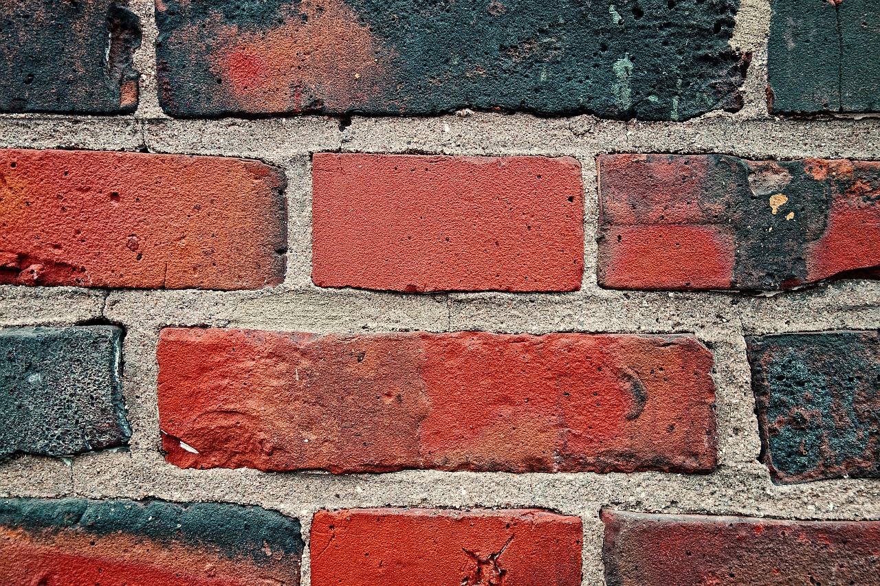 brick wall brick masonry free photo