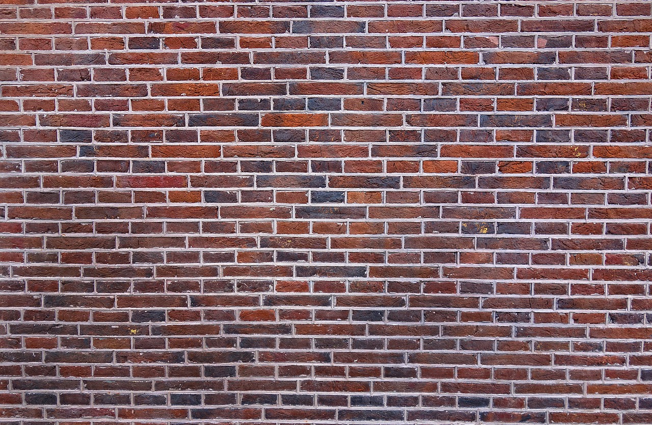 brick wall wall brickwork free photo