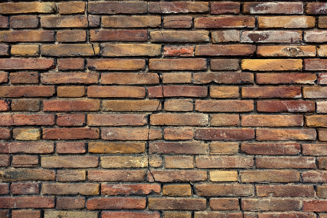 brick wall brown brick wall wall free photo