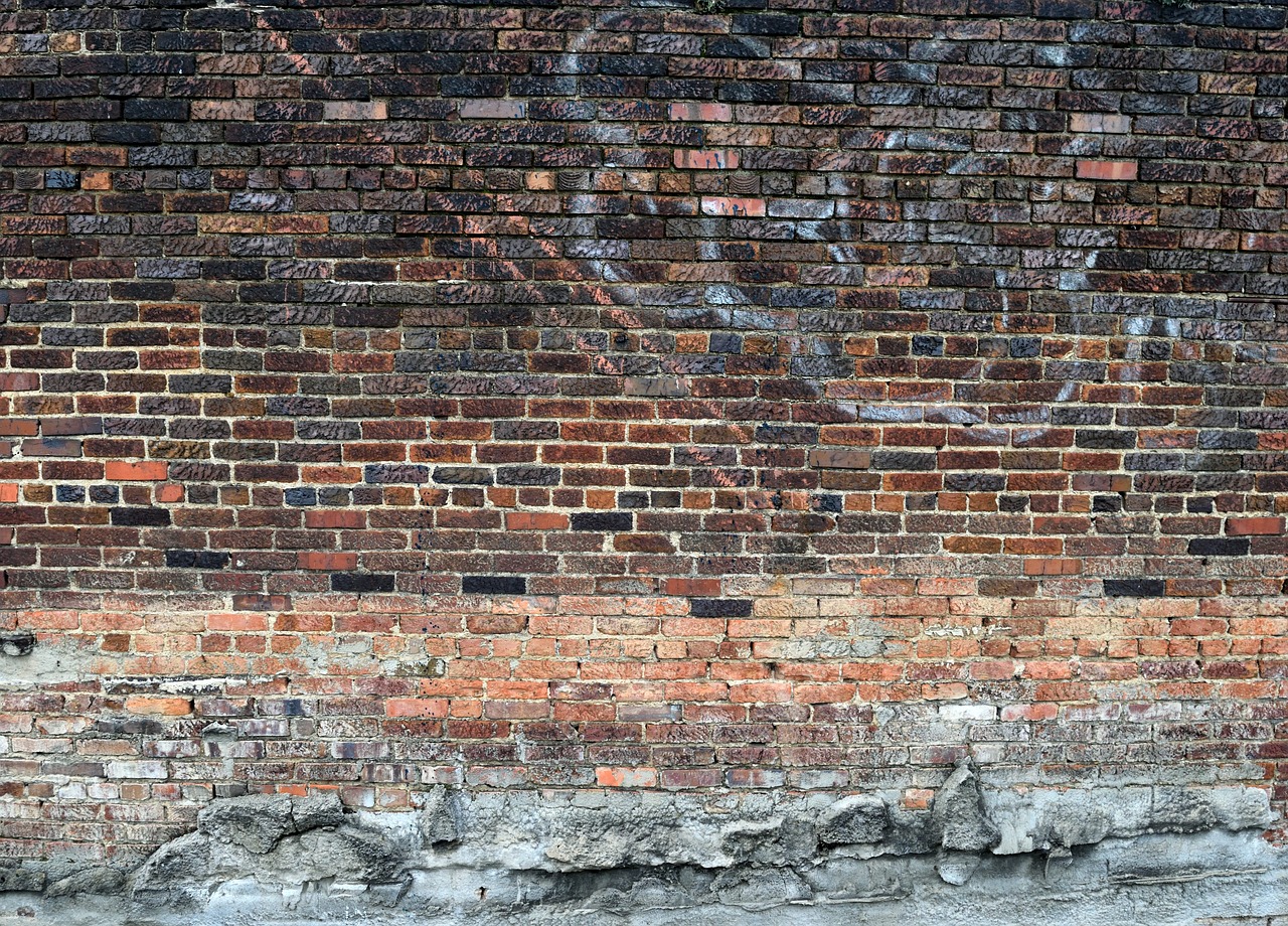 brick wall brick background free photo